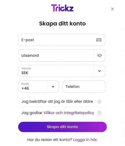 Registrering